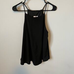 Black Backless Camisole Tank Top